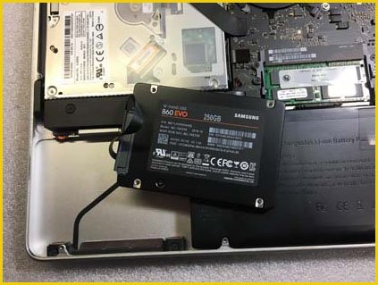 Apple Mac Hard Drive Upgrade to SSD